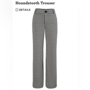 Cabi Houndstooth Trouser-Size 12 Long
